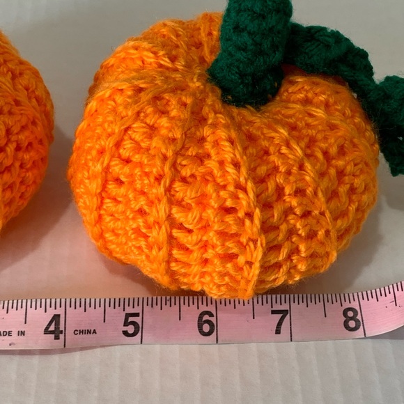 Home Decor Farm Decor Handmade Crochet Pumpkins - Picture 13 of 13